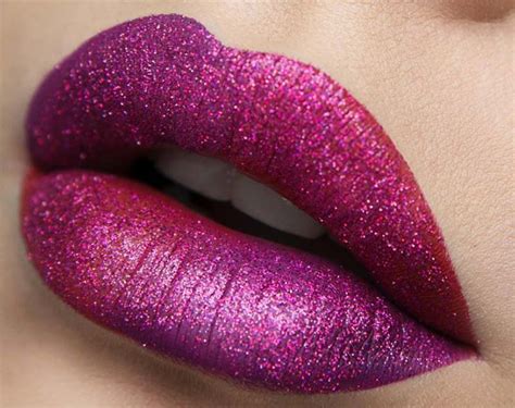 How to Wear Glitter Lips in Real Life .